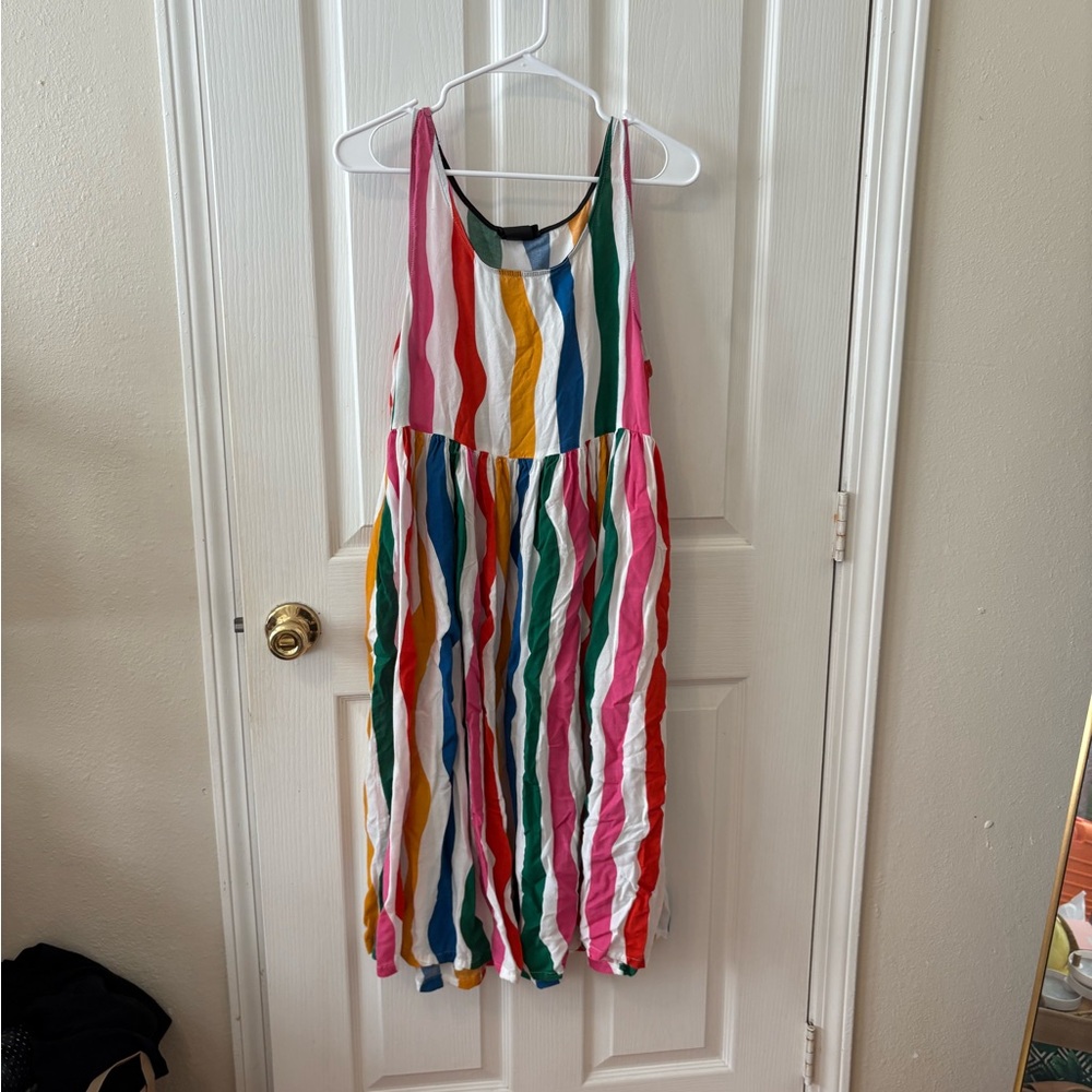 NOOWORKS Rainbow Stripe Dress